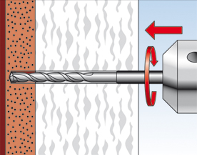 Fischer WDVS schroefplug Thermoz 8 montage - Doe het zelf,Dhz-proshop